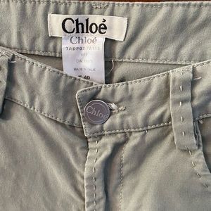 Chloe Dauphin Green Pant